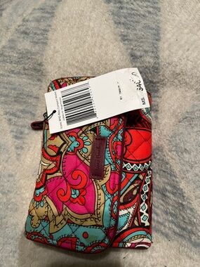 Vera Bradley RFID Riley Compact Wallet Regal Paisley